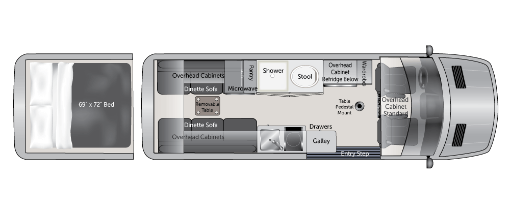 Floorplan MD2 - DINETTE
